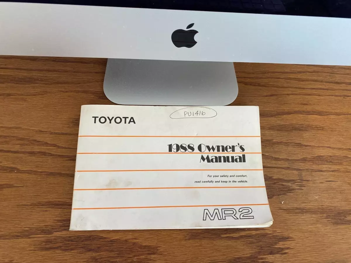 Clean T-Top Toyota MR2. 1988 Toyota MR2 T-TOP