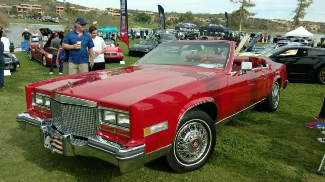 1981 Cadillac Eldorado CONVERTIBLE