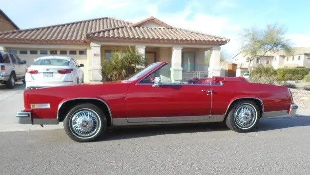 1981 Cadillac Eldorado CONVERTIBLE