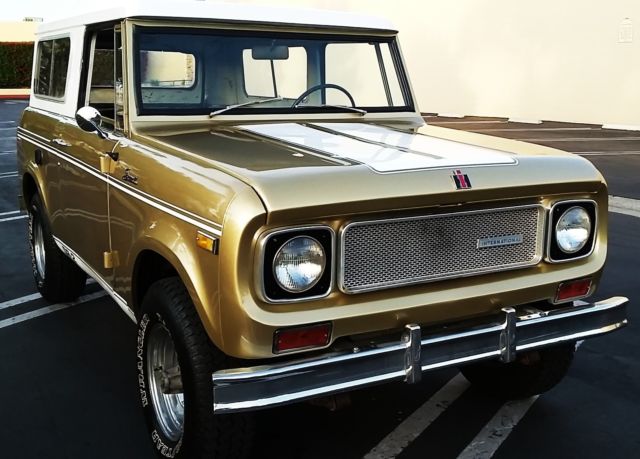 1970 International Harvester Scout #S MATCHING SR2 SPECIAL EDITION