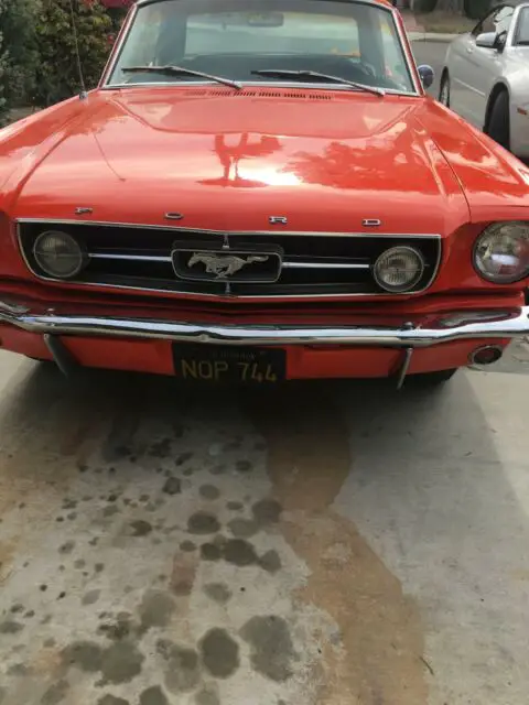 1965 Ford Mustang Black