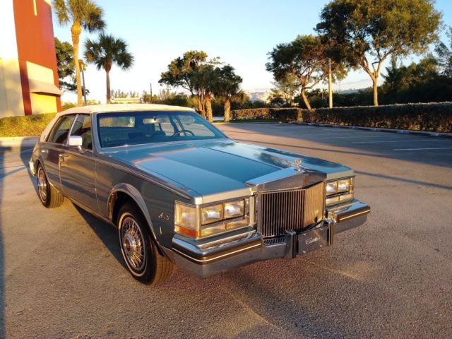 1985 Cadillac Seville Carriage Roof, Bustle Back