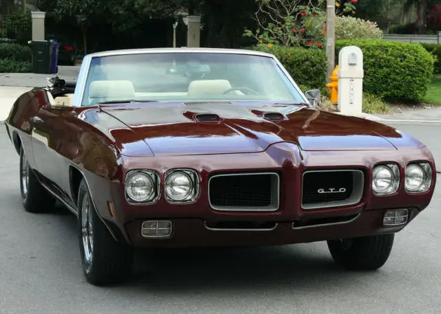 1970 Pontiac GTO CONVERTIBLE - A/C - 100 MILES