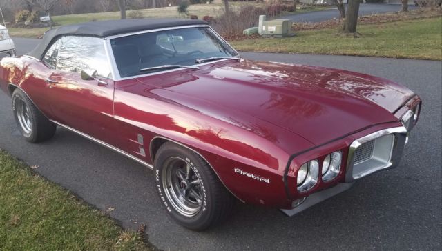 1969 Pontiac Firebird Convertible