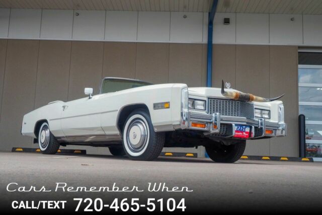 1976 Cadillac Eldorado Convertible Fully Loaded Drives Amazing