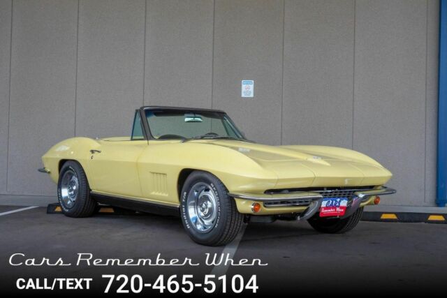 1967 Chevrolet Corvette Convertible Fully Restored, New Paint, New Engine,