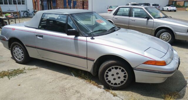 1993 Mercury Capri Silver