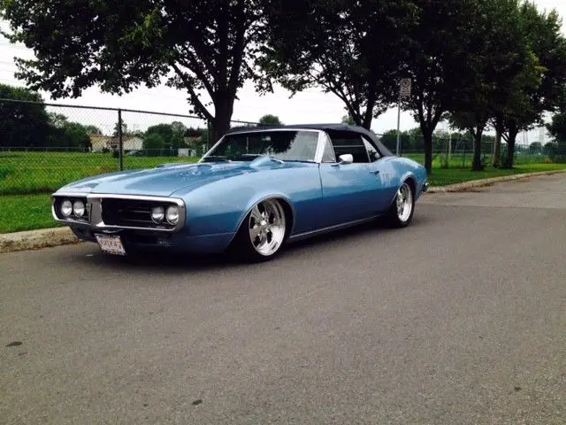 1967 Pontiac Firebird topless