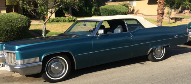 1970 Cadillac DeVille Coupe Deville Convertible