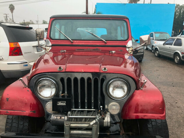 1979 Jeep CJ 7  HEI Ignition Livewires Roll Cage