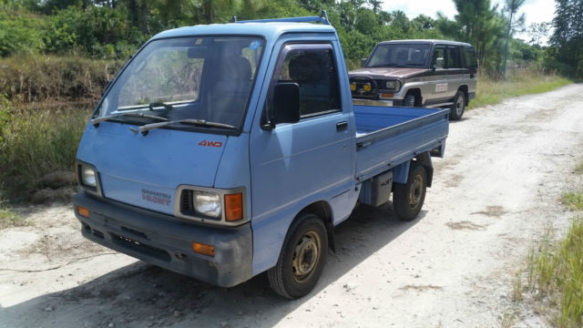 1990 Daihatsu Hijet 4wd Pick Up Mini Truck 2 Door 4wd Mini Truck