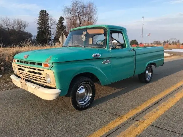 1966 Ford F-100 NO RESERVE 1/2 ton short box HD VIDEO!!