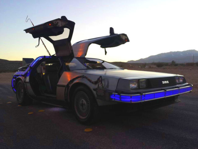 1981 DeLorean DMC-12 Back To The Future Time Machine