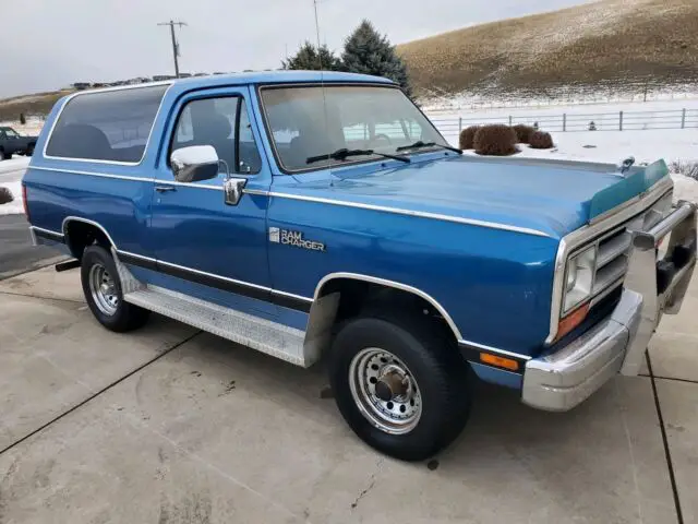 1988 Dodge Ramcharger