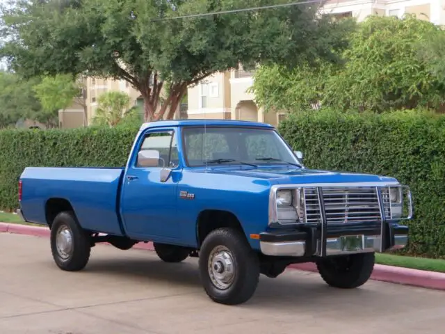 1991 Dodge Ram 2500 5.9L Diesel 5-Speed Manual 4x4 2Owner Very Clean!