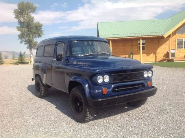 1962 Dodge Power Wagon D-100 Town Wagon