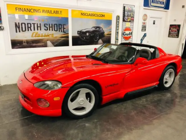 1993 Dodge Viper -RT 10-REMOVABLE TOP AND WINDOWS-5400 ORIGINAL MIL