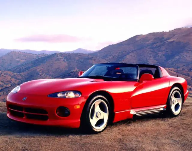 1993 Dodge Viper RED