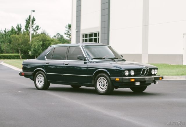 1983 BMW 5-Series E28 528E LOW MILES OUTSTANDING ORIGINAL 2 FL OWNER