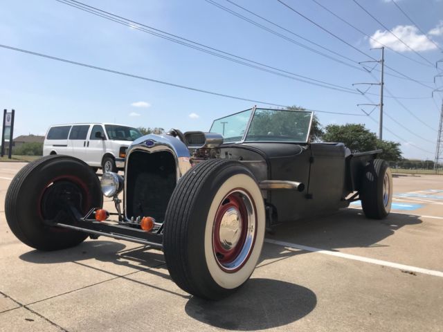 1928 FORD RAT ROD T BUCKET WHITE WALLED OPEN PIPED KNUCKLE DRAGGING GOOD TIME!