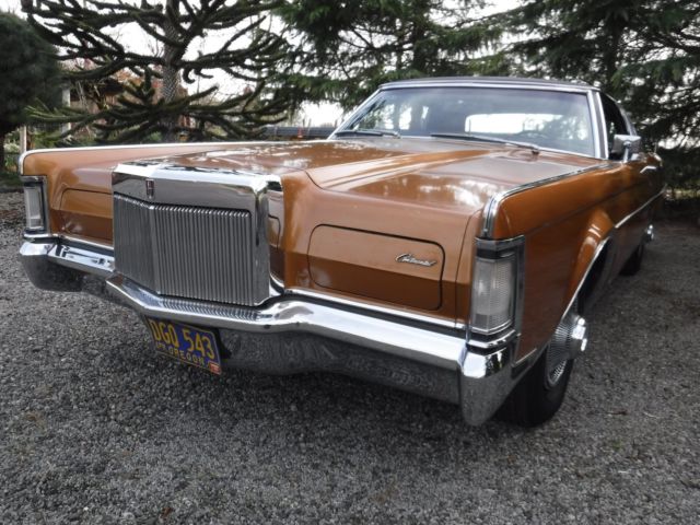 1969 Lincoln Mark Series Leather