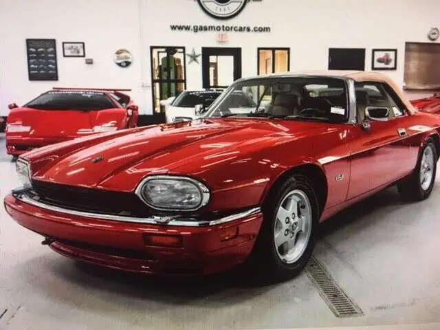 1994 Jaguar XJS tan leather