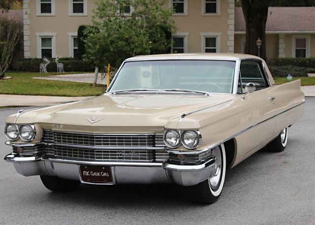 1963 Cadillac DeVille COUPE - SOUTHERN CAR - 500 MI