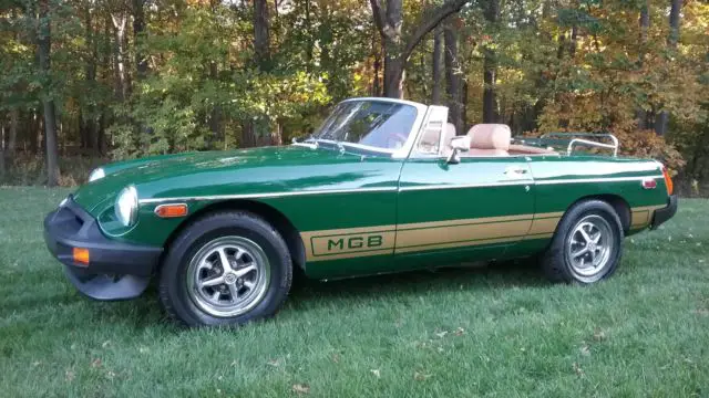 1975 MG MGB Silver anniversary