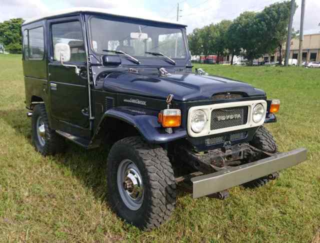 1982 Toyota Land Cruiser FJ40