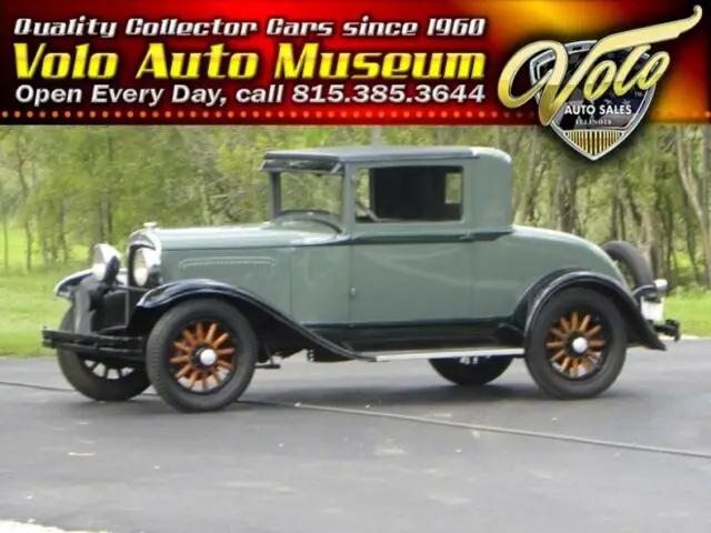 1929 Plymouth Model U Business Coupe