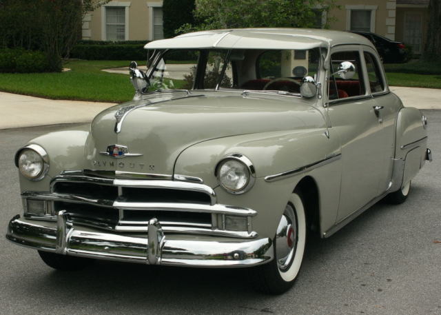 1950 Plymouth Club Coupe SPECIAL DELUXE - RESTORED