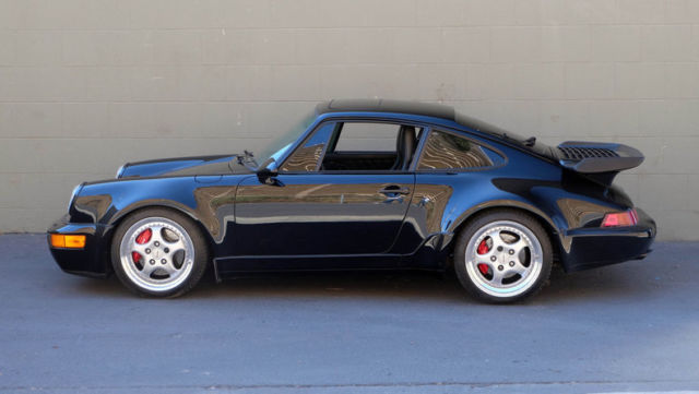 1994 Porsche 911 Turbo 3.6 ~ 61k Miles ~ Black/Black ~ RWD