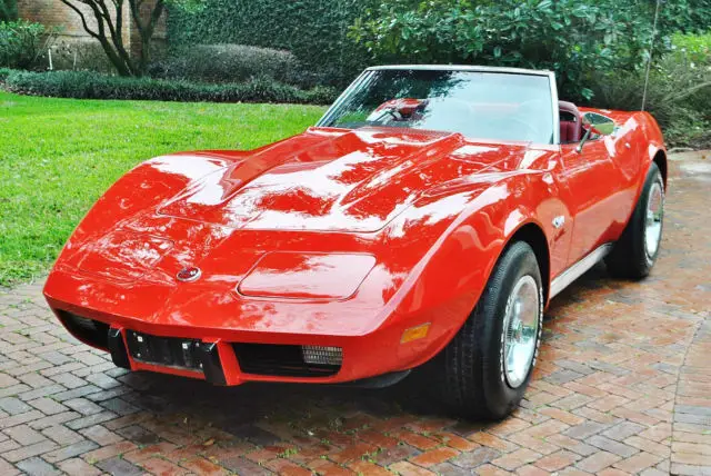 1975 Chevrolet Corvette Extra Clean Low Original Miles Rare Convertible