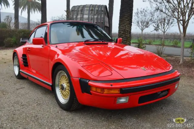 1987 Porsche 930 FACTORY TURBO/ 39K CALIFORNIA MILES