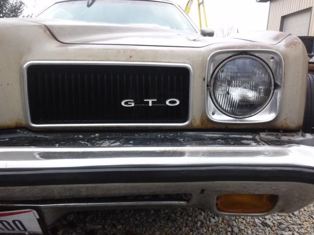 1973 Pontiac GTO FACTORY 4 SPEED GTO 1 OF 926 STICK SHIFTS 400 M20