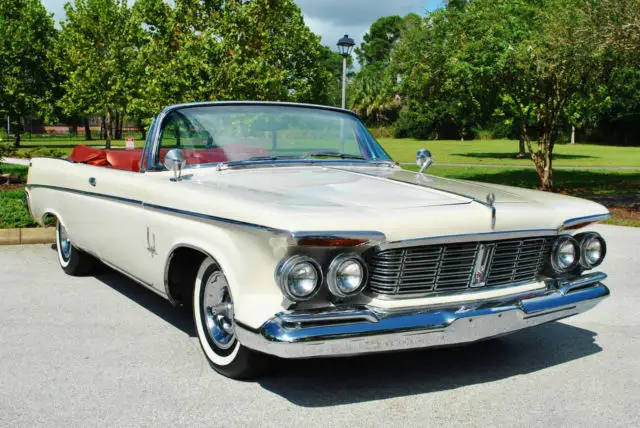 1963 Chrysler Imperial Convertible 413 V8 Factory A/C Rare Classic Luxury