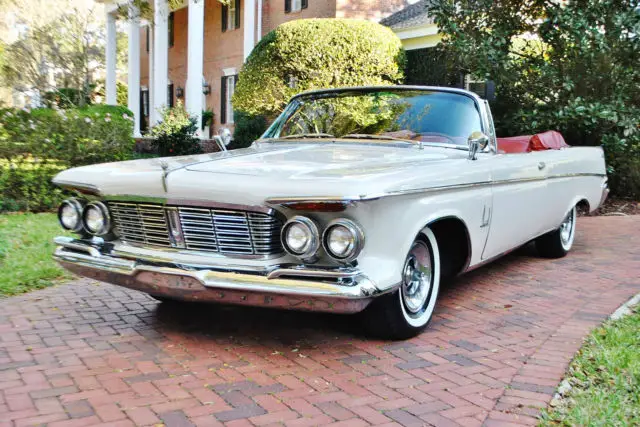 1963 Chrysler Imperial Convertible 413 V8 Factory AC Classic Luxury Mopar