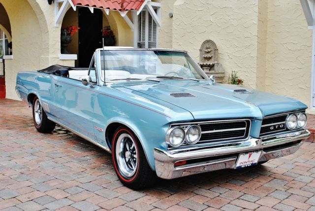 1964 Pontiac GTO Convertible Fully Restored Absolutely Stunning