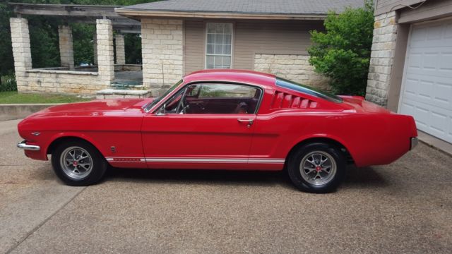 1965 Ford Mustang Fastback GT, Pony Interior, A/C