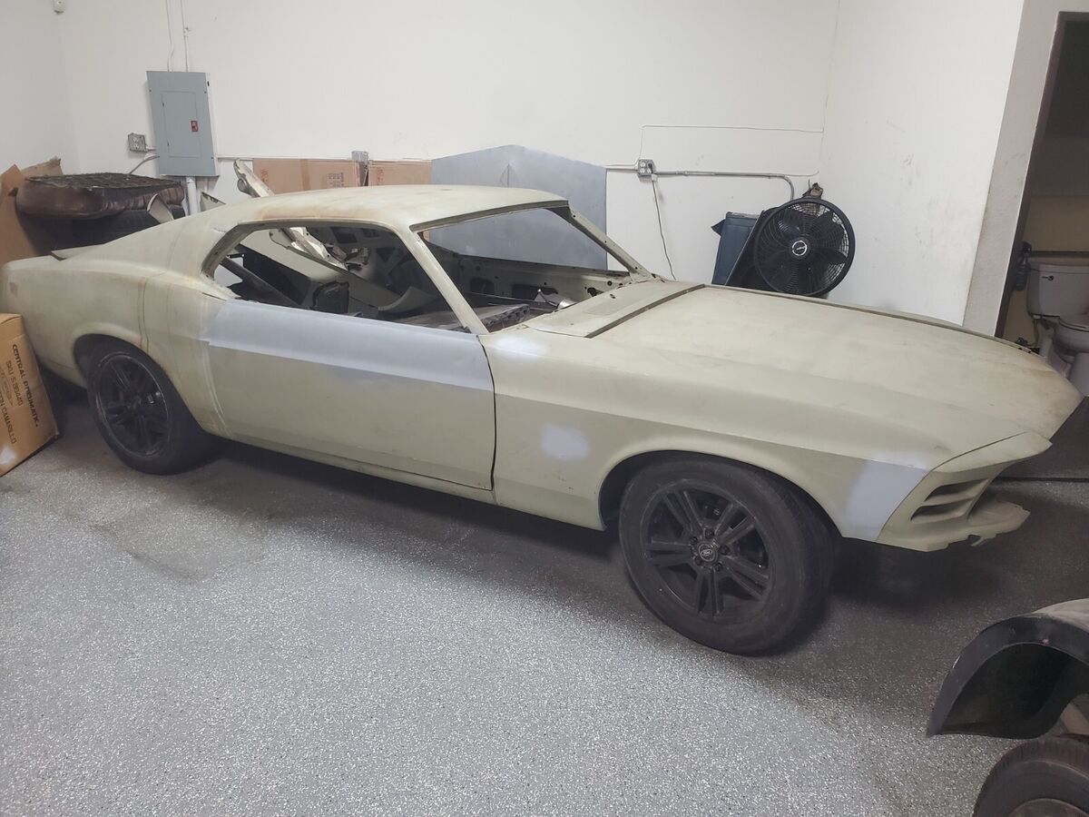 Fastback, No Rust, Ready for Paint, Griggs GR350 Suspension, No Engine ...