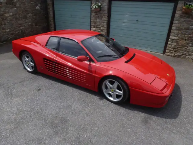 1992 Ferrari Testarossa leather