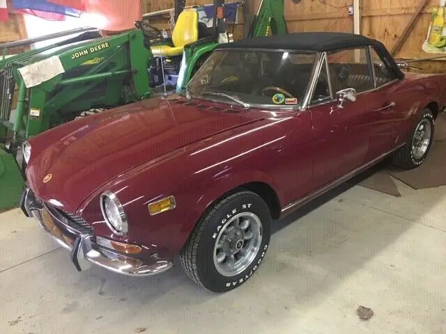 1971 Fiat 124 Red