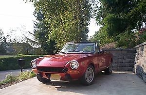 1975 Fiat 124 Spider Pininfarina Convertible