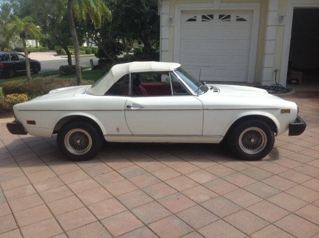 Fiat 1976 124 Sport Spider For Sale 