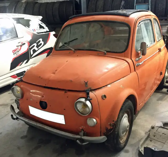 1958 Fiat 500 double body