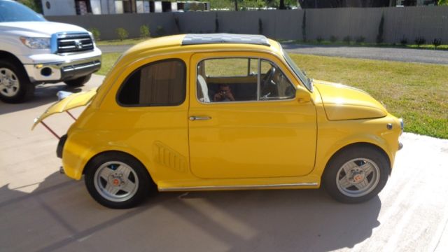 1970 Fiat 500 ABARTH 595 AWSOME !!!!