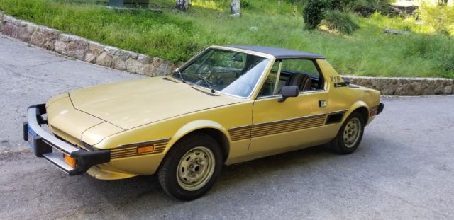 1978 Fiat X-1/9 Bertone