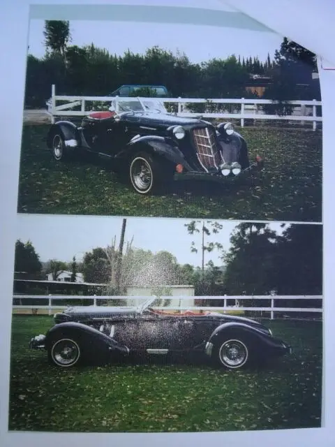 1935 Cord 851 Boat Tail Speedster