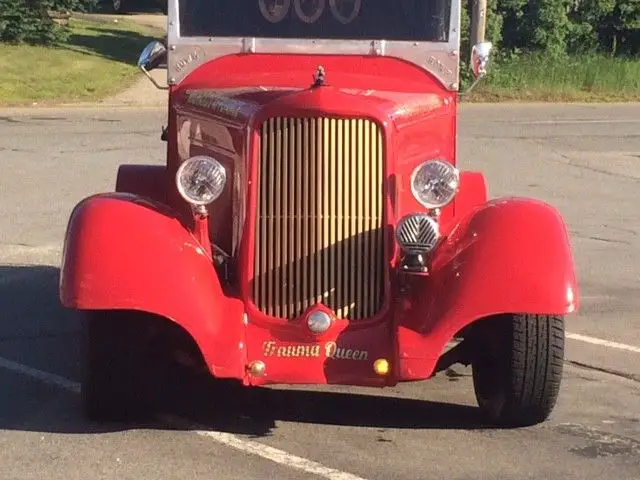 1934 Dodge fire Truck red