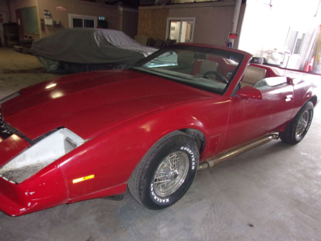 1982 Pontiac Trans Am convertible